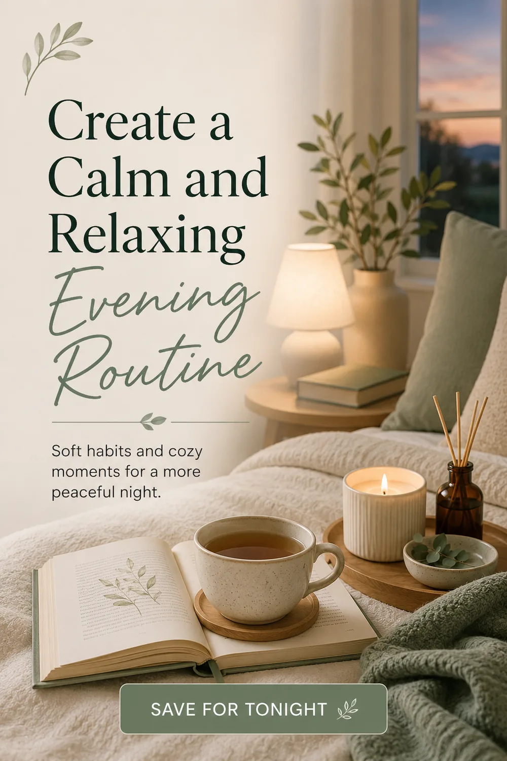 Create a Calm and Relaxing Evening Routine