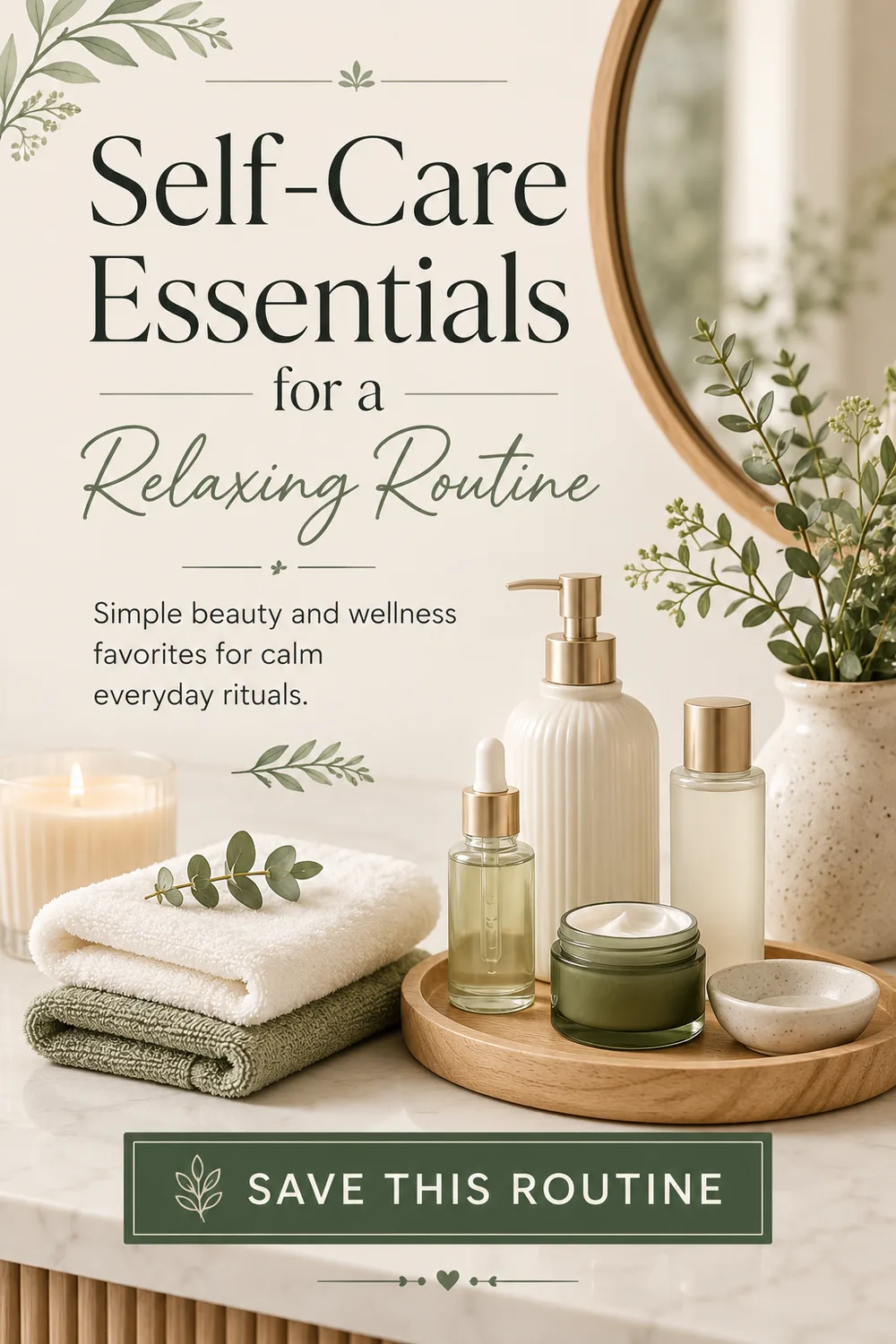 Self-Care Essentials for a Relaxing Routine