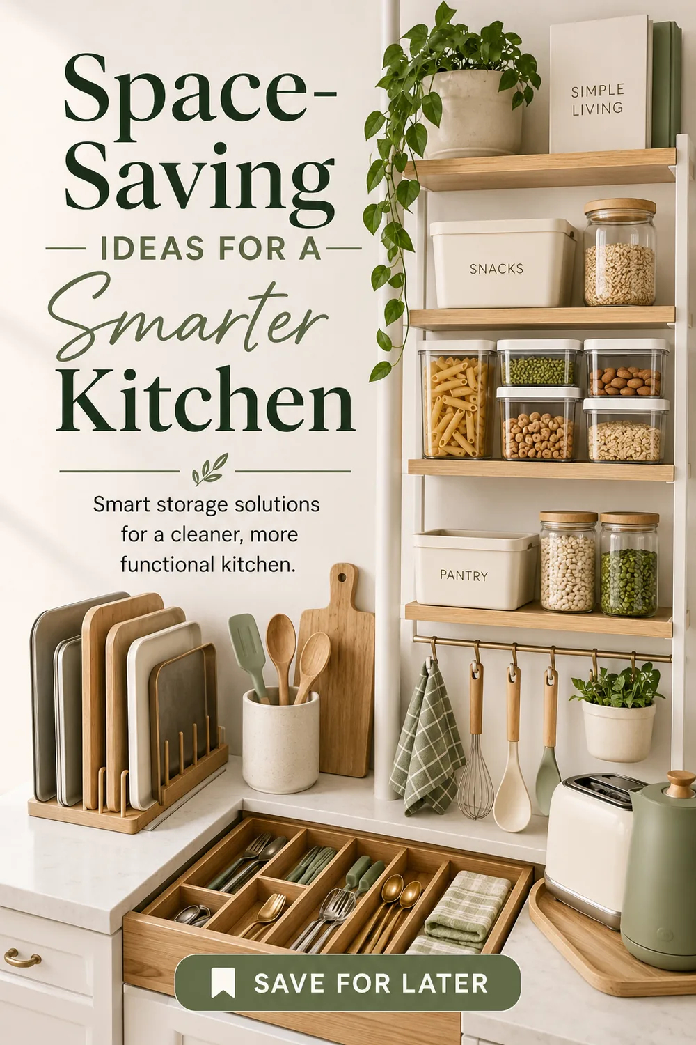 Space-Saving Ideas for a Smarter Kitchen